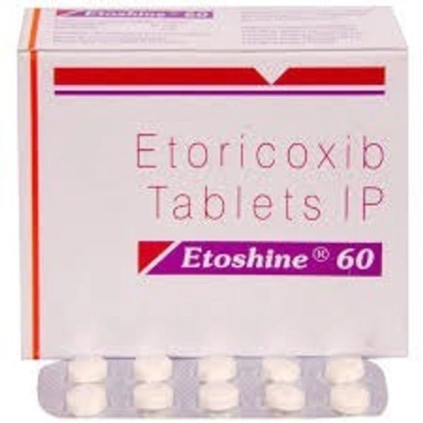 SUN PHARMA Etoshine 60Mgtab (10 Tab)