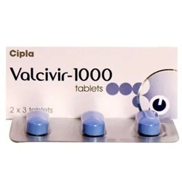 CIPLA LTD. Valcivir 1000Mgtab (3 Tab)