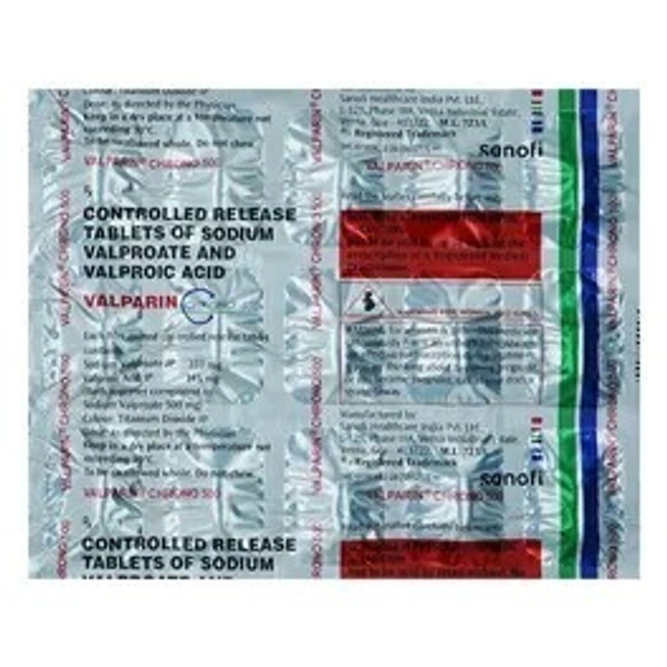 SANOFI INDIA LIMITED Valparin Crono 500Mgtab (10 Tab)
