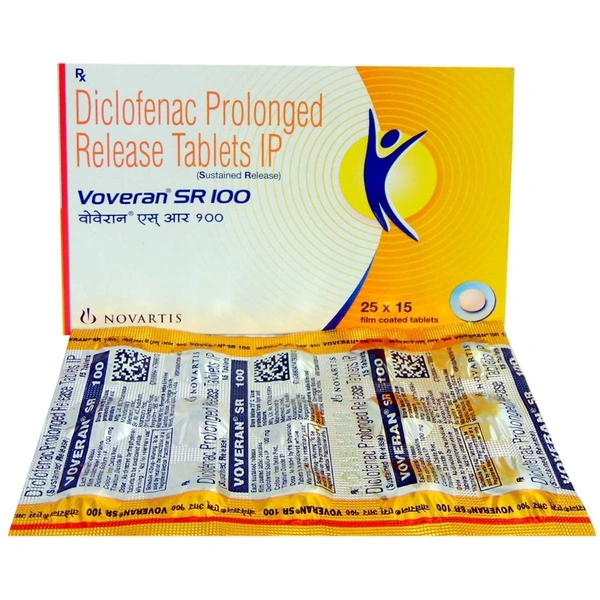 NOVARTIS INDIA LIMITED Voveran Sr 100Mgtab (15 Tab)