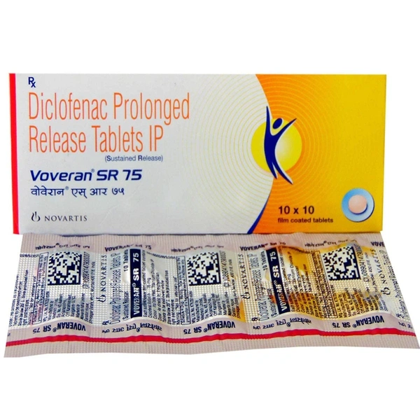 NOVARTIS INDIA LIMITED Voveran Sr 75Mgtab (10 Tab)