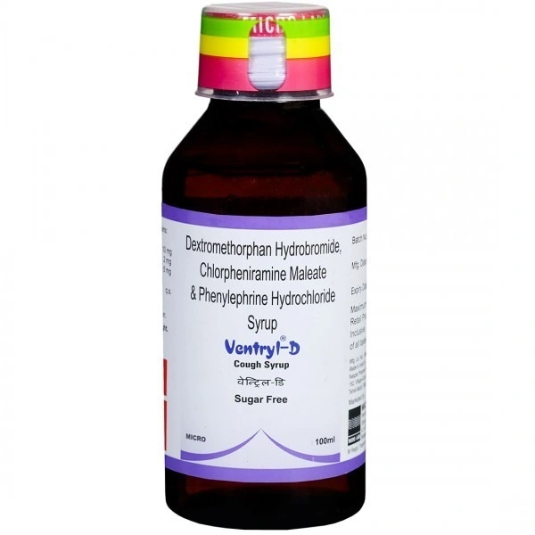 MICRO LABS Ventryl D Syrup (100 Ml)