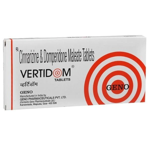 GENO PHARMA LTD. Vertidom Tab (10 Tab)