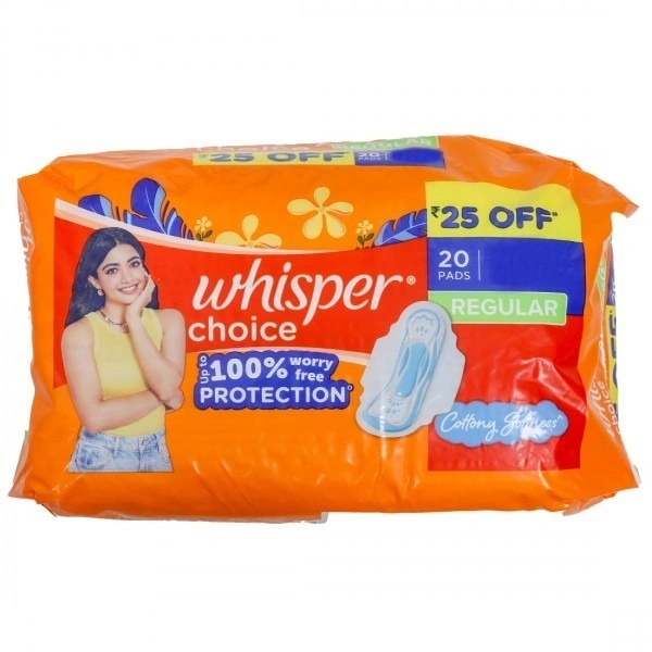 Whisper Choice Regular (20 Pads)