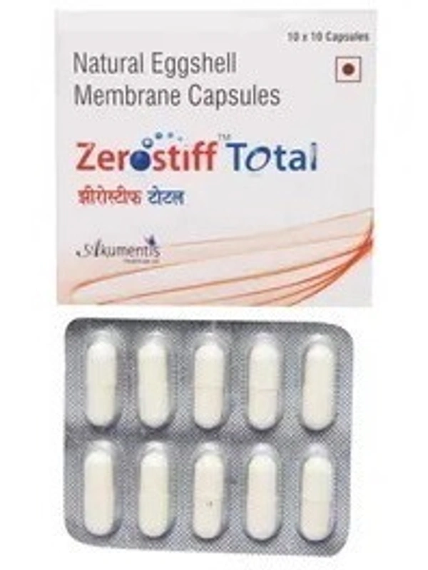 Akumentis Healthcare Ltd Zerostiff Total Cap (10 Cap)