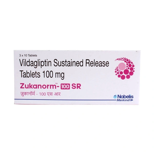MANKIND PHARMA Zukanorm 100 Sr Tab (15 Tab)