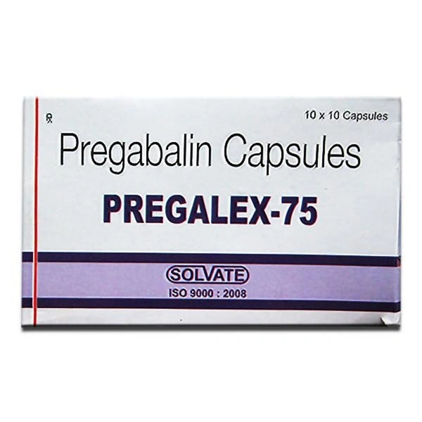 SOLVATE LABROTORIES PVT.LTD. Pregalex 75Mg Cap (10 Cap)