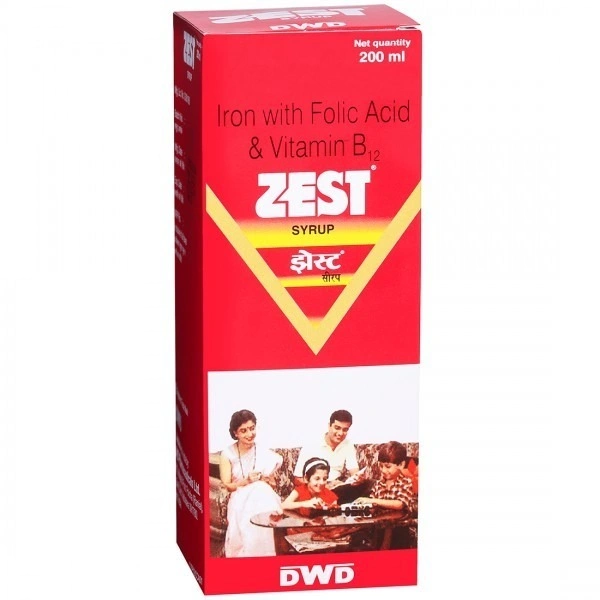 DWD PHARMACEUTICALS Zest Syrup (200 Ml)