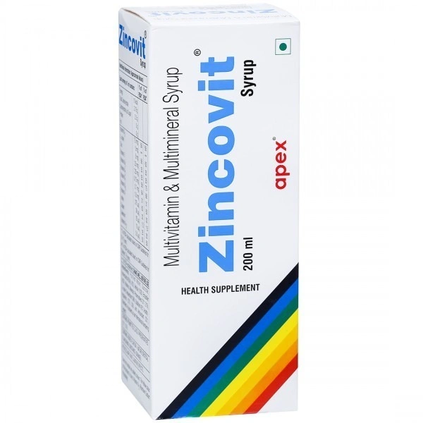 Apex Laboratories Zincovit Syrup (200 Ml)