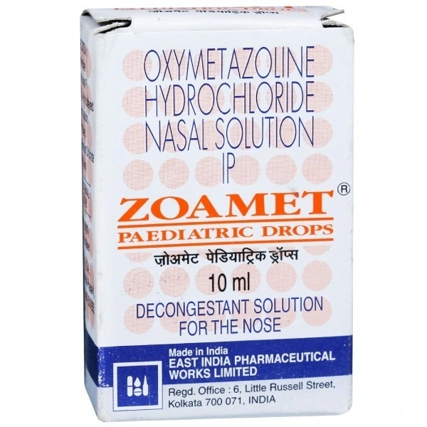 EAST INDIA PHARMACEUTICALS LTD Zoamet Paediatric Drops (10 Ml)