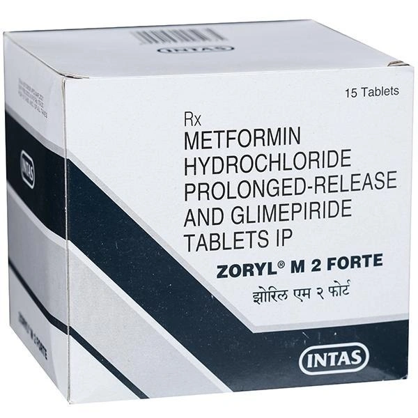 INTAS PHARMACEUTICALS LTD. Zoryl M2 Forte Tab (15 Tab)