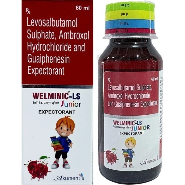Akumentis Healthcare Ltd Welminic Ls Junior Syrup (60 Ml)