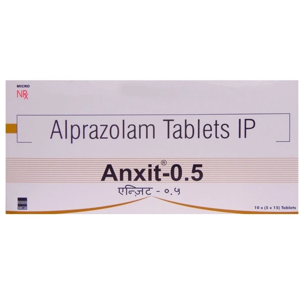 MICRO LABS Anxit 0.5Mgtab (15 Tab)