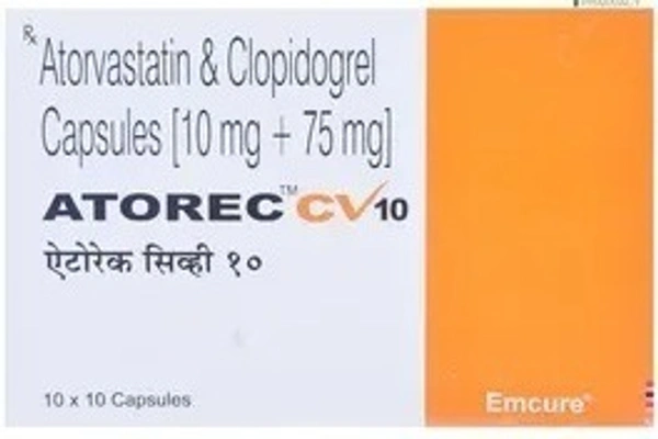 EMCURE PHARMACEUTICALS Atorec Cv 10Mgcap (10 Cap)
