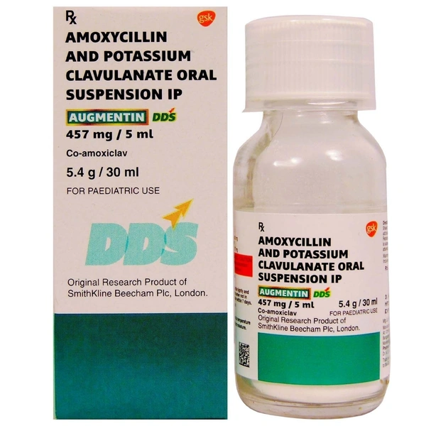 GLAXOSMITHKLIN Augmentin Dds Syrup (30 Ml)