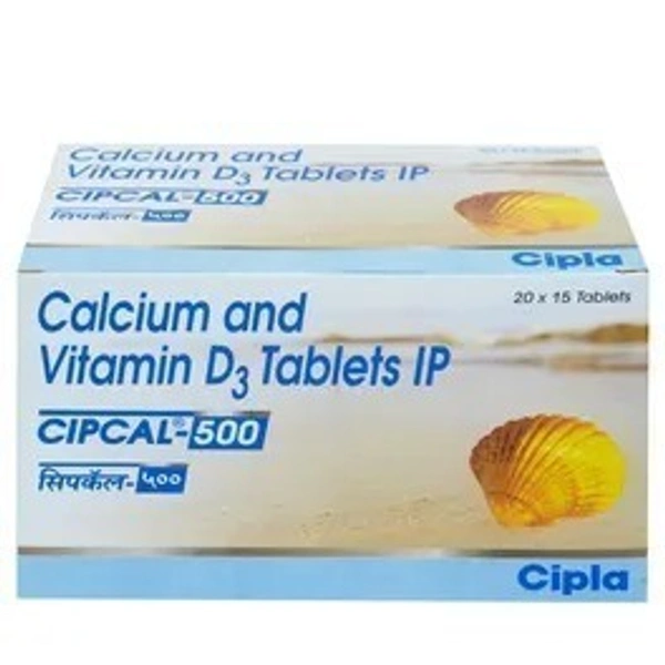CIPLA GENERIC Cipcal 500Mg tab (15 Tab)