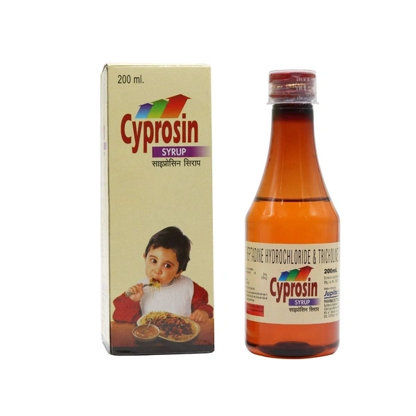 JUPITER PHAR.LTD Cyprosin Syrup (200 Ml)