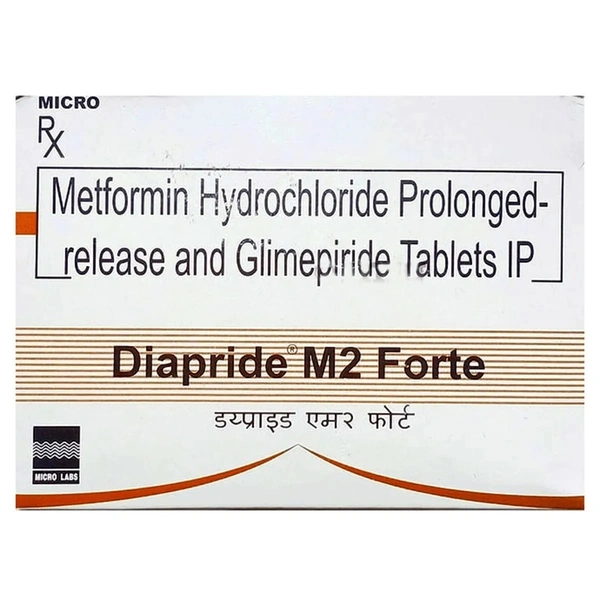 MICRO LABS Diapride M2 Forte Tab (15 Tab)