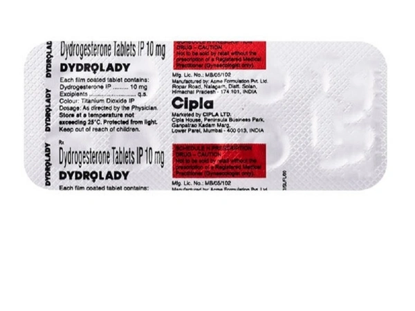CIPLA LTD. Dydrolady 10Mgtab (10 Tab)