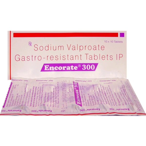 SUN PHARMA Encorate 300Mgtab (10 Tab)