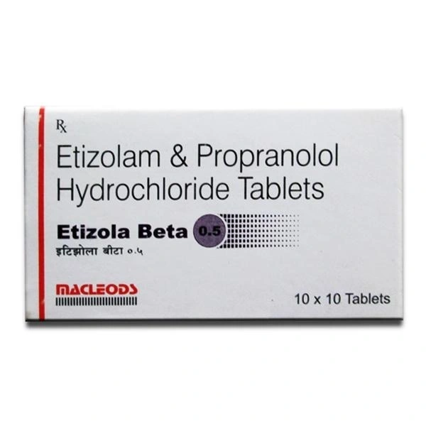 MACLEODS PHARMACEUTICALS Etizola Beta 0.5Mgtab (10 Tab)