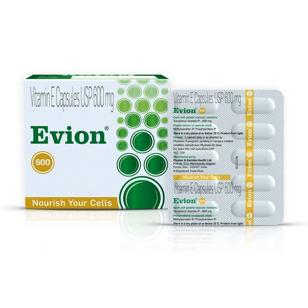 MERCK Evion 600Mg Cap (10 Cap)