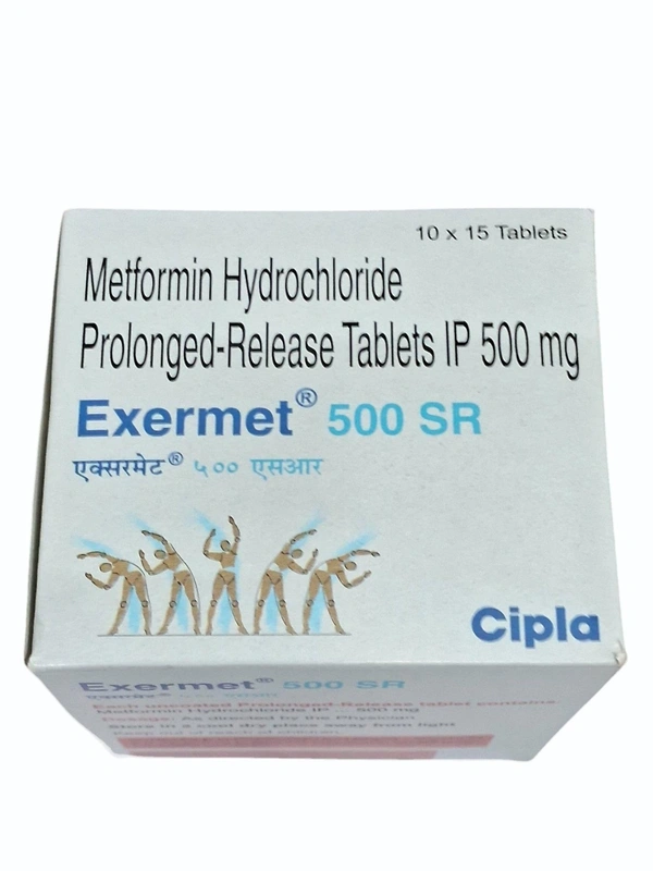CIPLA LTD. Exermet Sr 500Mgtab (10 Tab)