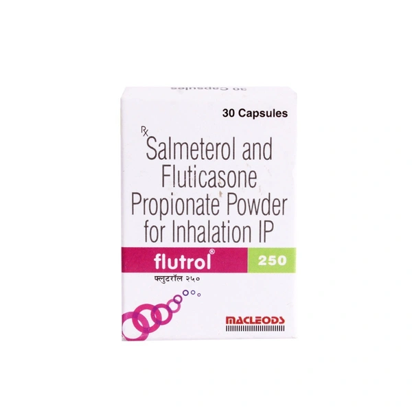 MACLEODS PHARMACEUTICALS Flutrol 250 Rotacaps (30 Cap)