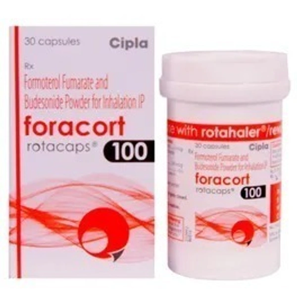 CIPLA LTD. Foracort 100 Rotacaps (30 Cap)