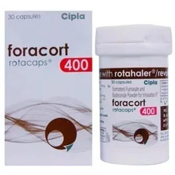 CIPLA LTD. Foracort 400 Rotacaps (30 Cap)