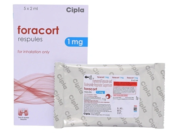 CIPLA LTD. Foracort 1 Respules (2 Ml)