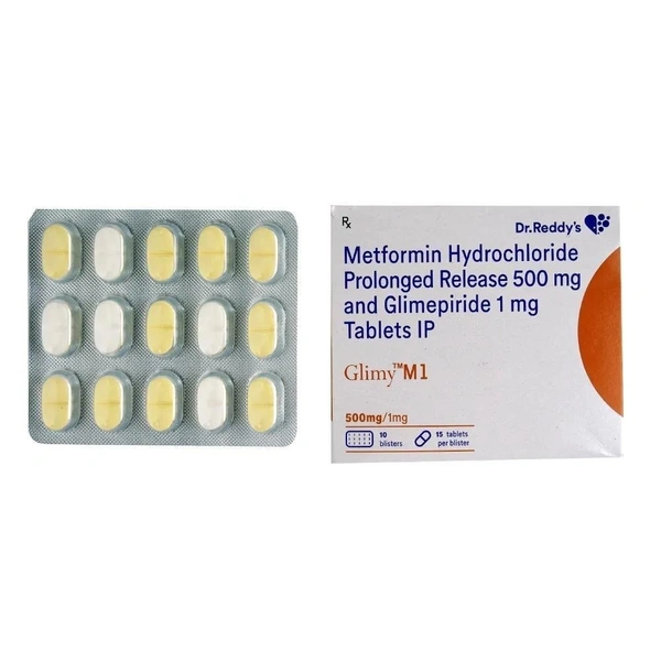 DR.REDDY'S LAB LTD. Glimy M1Tab (15 Tab)