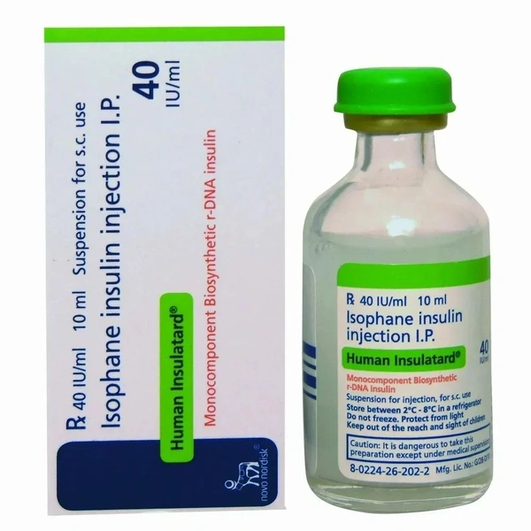 HUMAN INSULATARD 40INJ (10 ML)