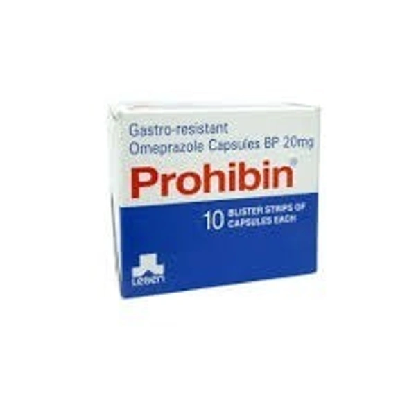 LEBEN LABORATORIES PVT LTD Prohibin 20Mg Cap (10 Cap)