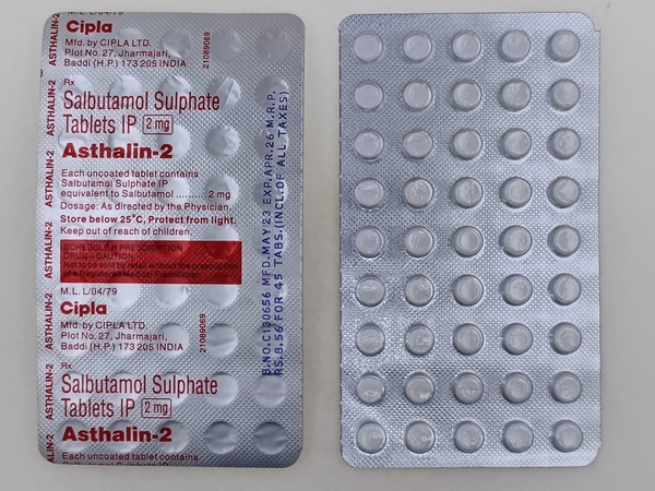 CIPLA LTD. Asthalin 2Mgtab (30 Tab)