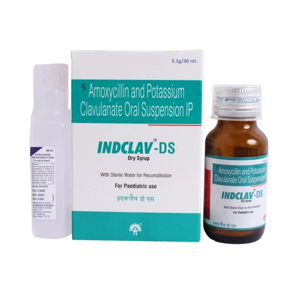 INDCHEMIE Indclav Ds Syrup (30 Ml)