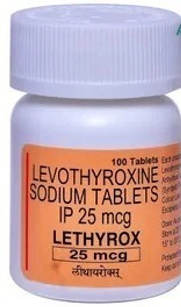 INTAS PHARMACEUTICALS LTD. Lethyrox 25Mgtab (100 Tab)