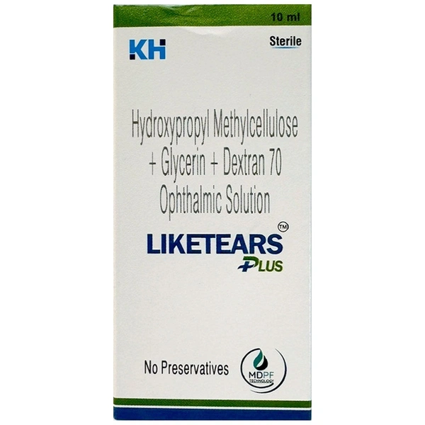 EYEKARE KILITCH LTD. Liketears Plus Drops (10 Ml)