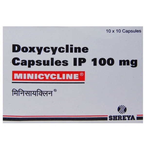 SHREYA LIFE SCIENCES PVT LTD Minicycline Cap (10 Cap)