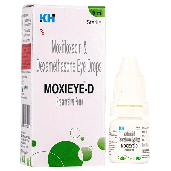 EYEKARE KILITCH LTD. Moxieye D Eye Drops (5 Ml)