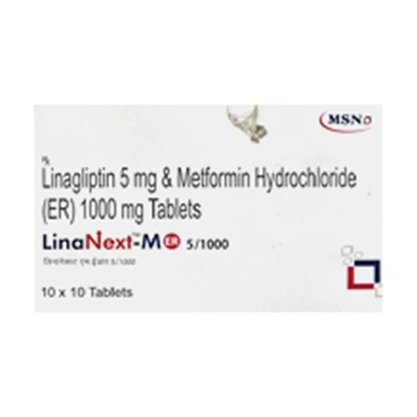 MSN LABORATORIS Linanext M Er 5/1000Mg tab (10 Tab)