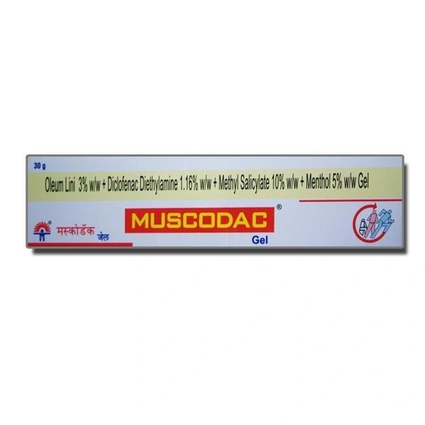 INDCHEMIE Muscodac Gel (30 Gm)