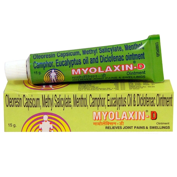 GENO PHARMA LTD. Myolaxin D Oint (15 Gm)