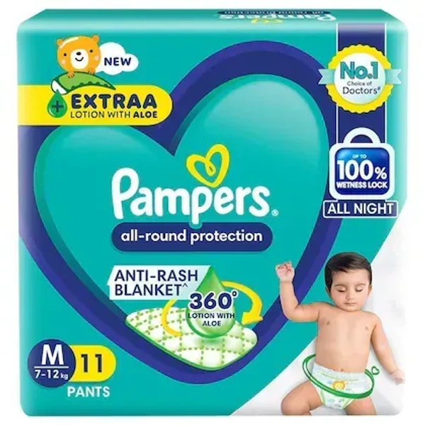 GAMBLE HOME PRODUCTS PVT. Pampers M - (11 Pants)