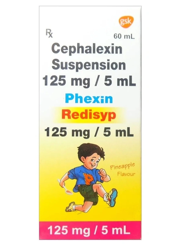 GLAXOSMITHKLIN Phexin Redisyp 125Mg Syrup (60 Ml)