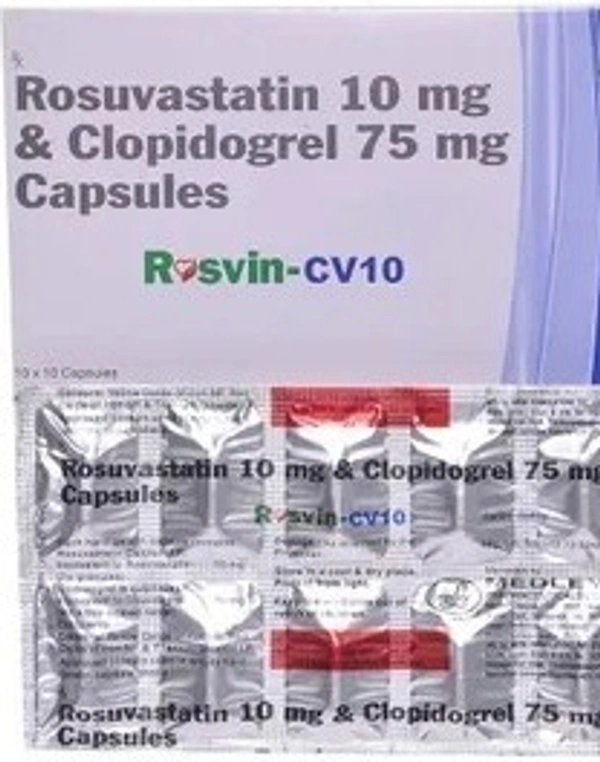 MEDLEY PHARMACEUTICALS Rosvin Cv 10Mgcap (10 Cap)