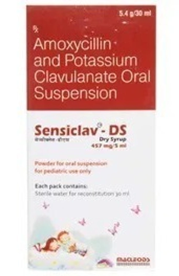 MACLEODS PHARMACEUTICALS Sensiclav Ds Syrup (30 Ml)