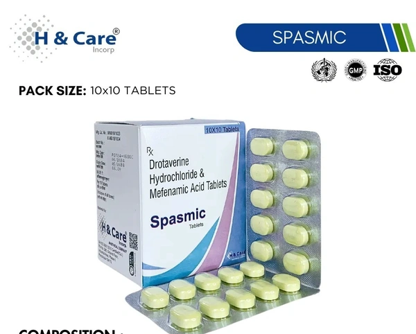 H&CARE Spasmic Tab (10 Tab)