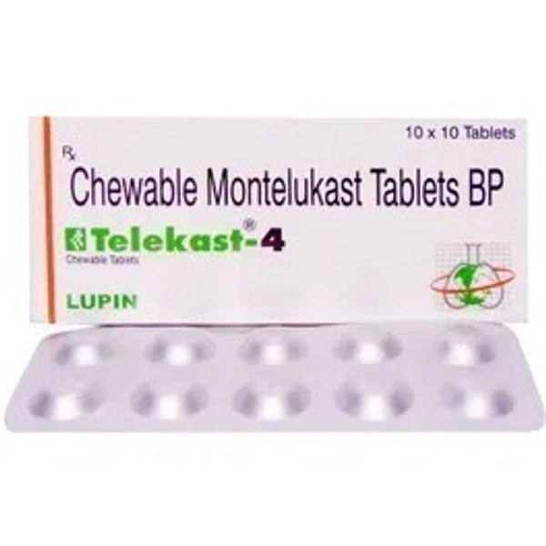 LUPIN Telekast 4Mg Tab (10 Tab)