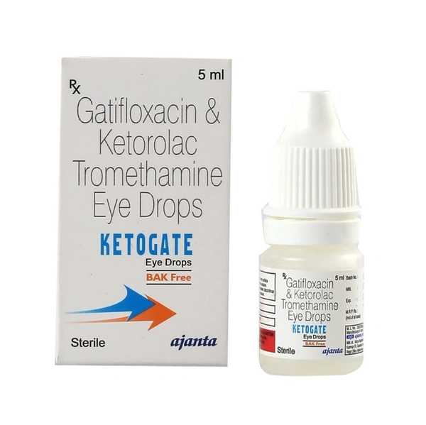 Ajanta Pharma Limited Ketogate Eye Drops (5 Ml)